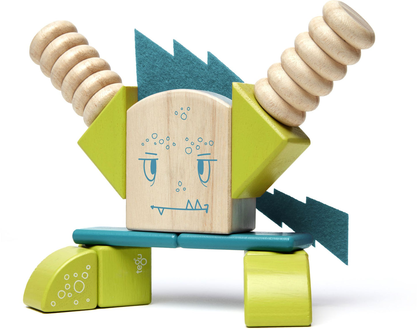 Zip Zap-Tegu Magnetic Wooden Block Set
