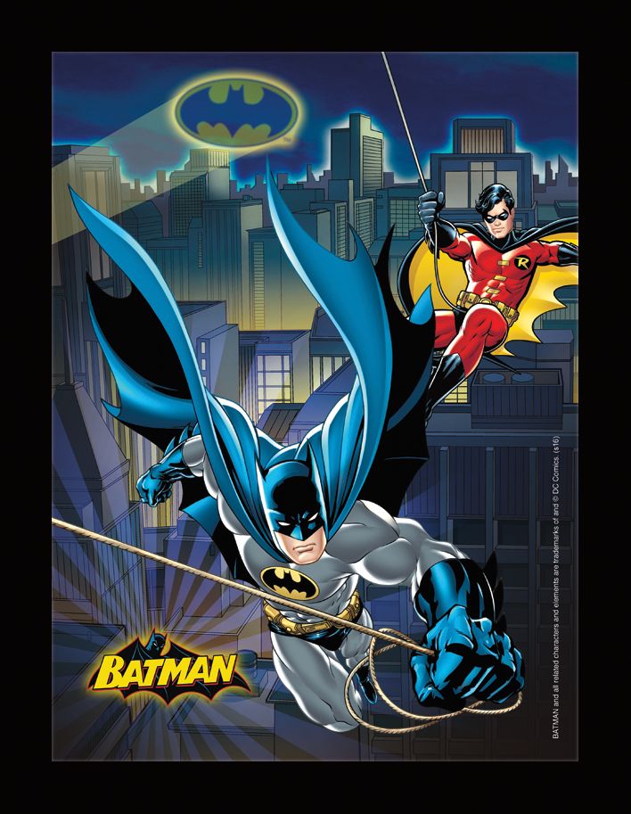 Batman and Robin Matte Black