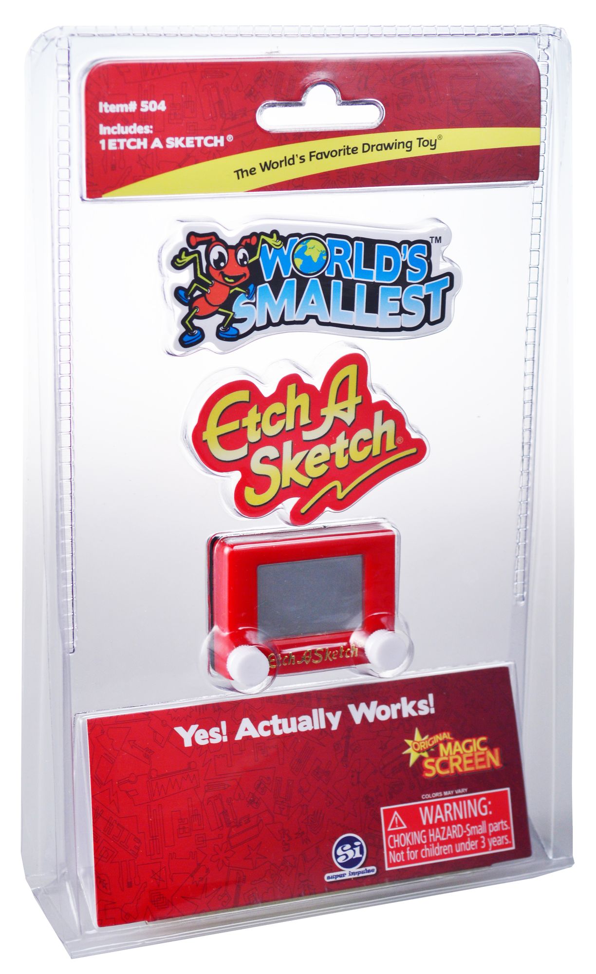 World's Smallest Etch-A-Sketch