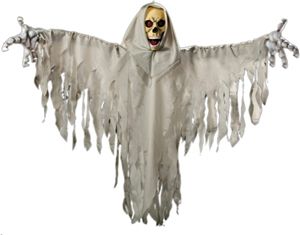 Morbid 197511 Animated Hanging Eye Popper Skull