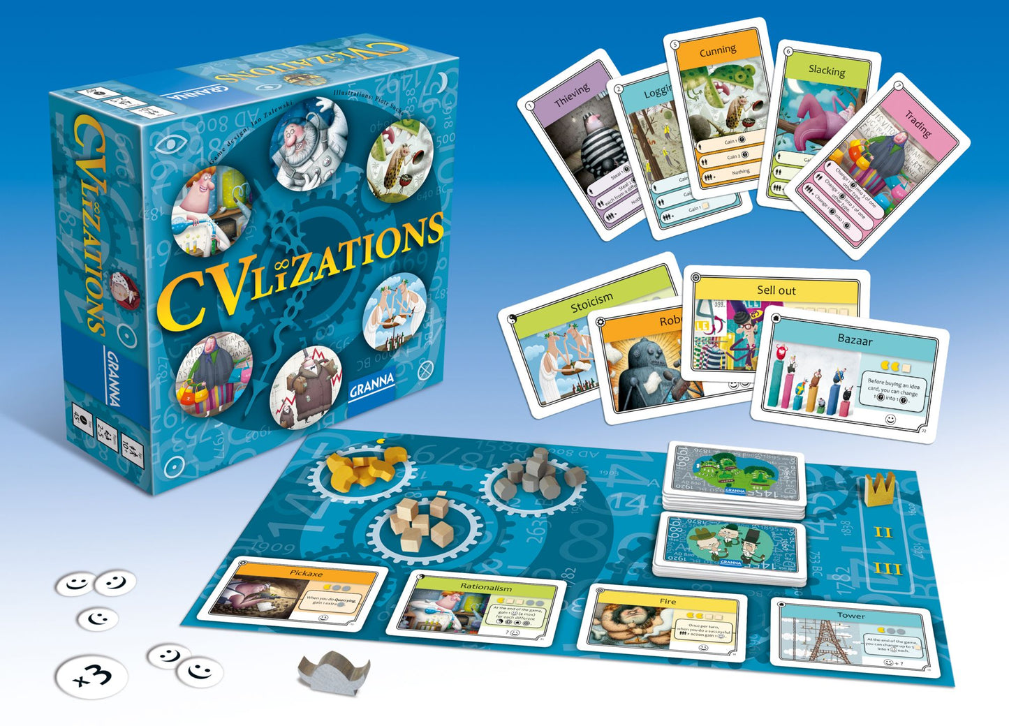 Cvlizations Board Game