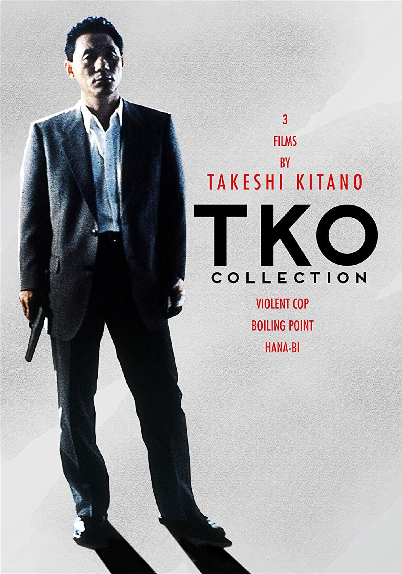 TKO Collection: 3 Films by Takeshi Kitano - Violent Cop/Boiling Point/Hana-Bi [Blu-ray]