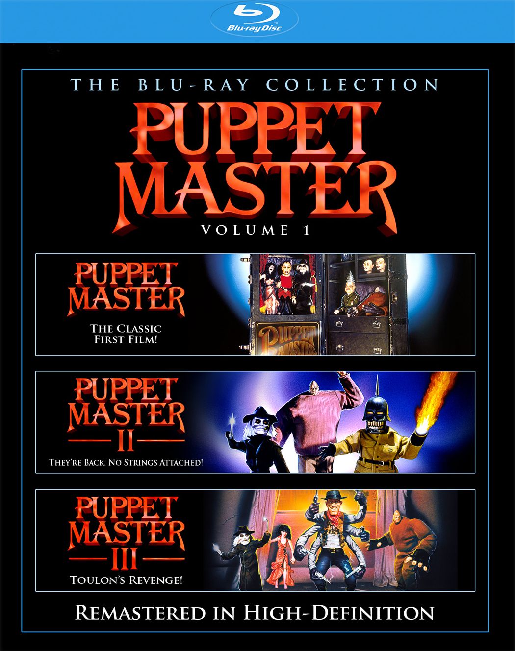 Puppet Master: The Blu-ray Collection, Vol. 1 [3 Discs] [Blu-ray]