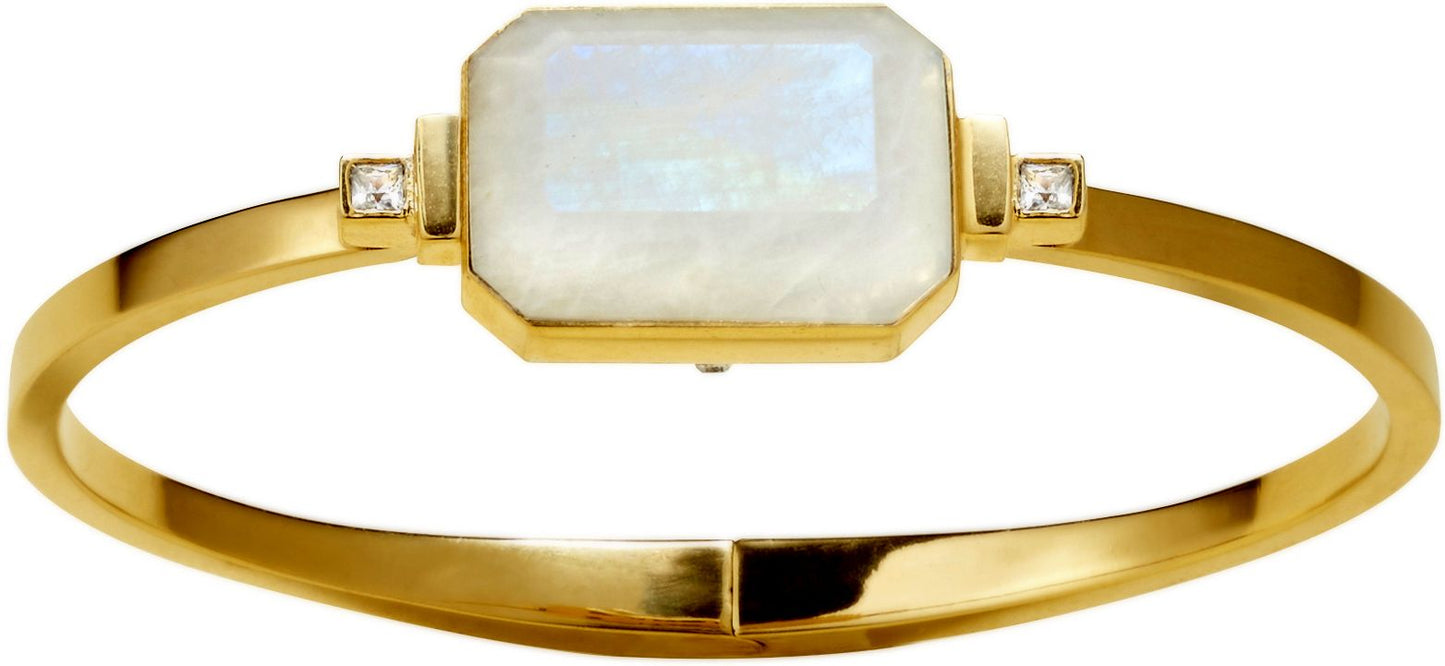 Ringly Photo Booth - M/L Rainbow Moonstone