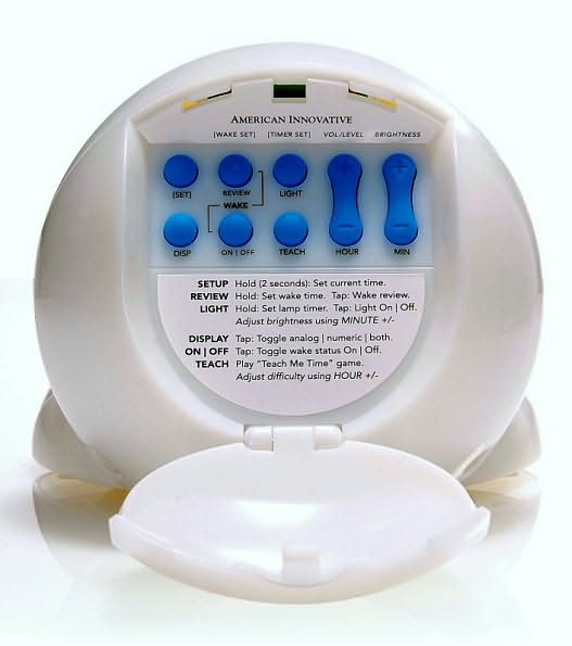 Teach Me Time! Talking Alarm Clock and Nightlight