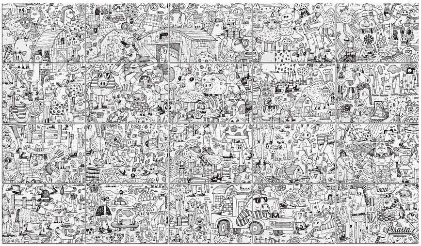 Funny Farm- Coloring Sheets