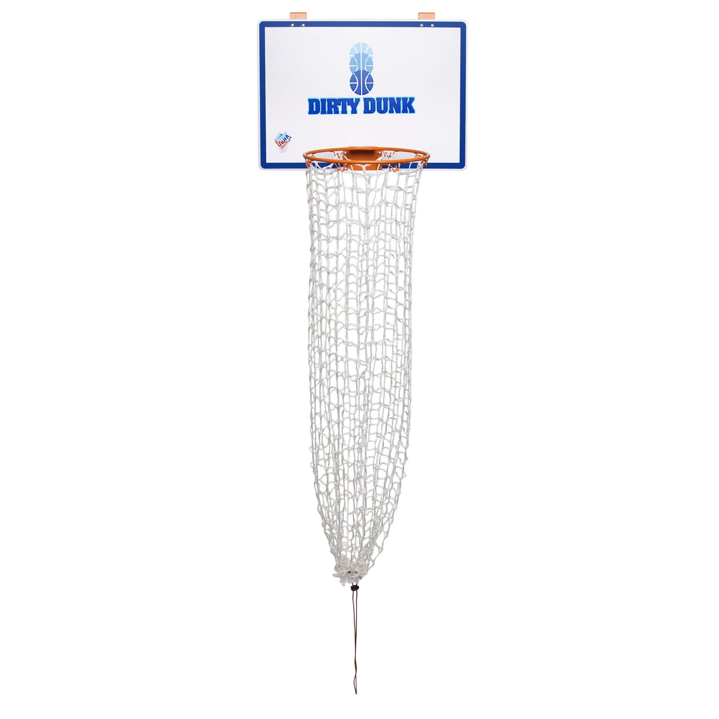 The Dirty Dunk - The Original Over-the-Door Basketball Hoop Laundry Hamper