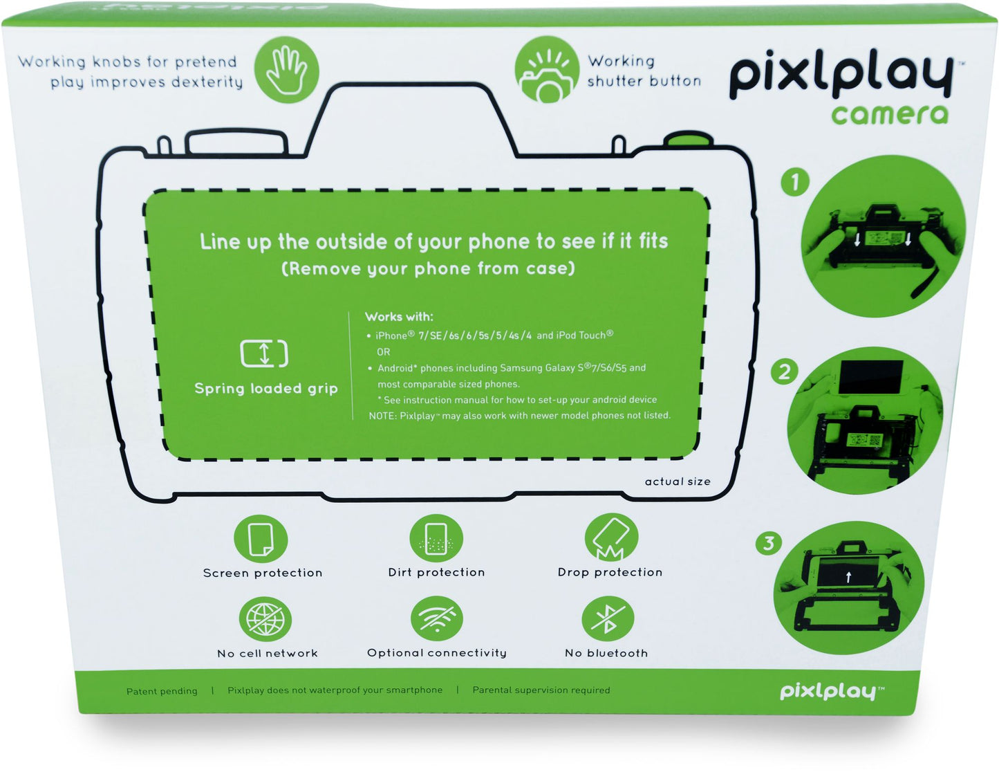 Pixlplay smartphone camera