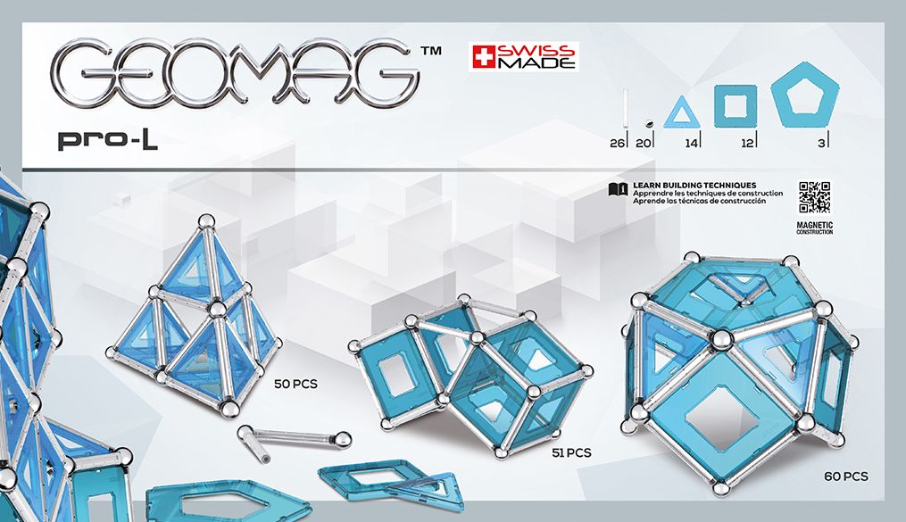 Geomag PRO L 75 Piece Construction Set