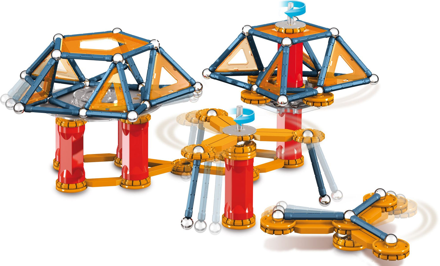 Geomag Mechanics 222 Piece Construction Set