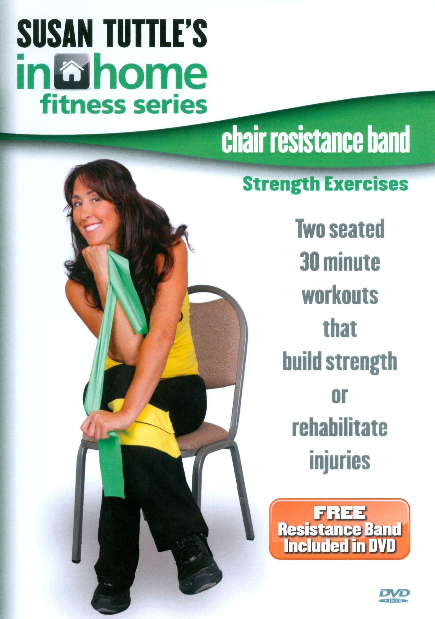 Susan Tuttle's In Home Fitness: Chair Resistance Band Strength Exercises