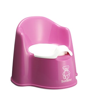 Baby Bjorn Pink Potty Chair