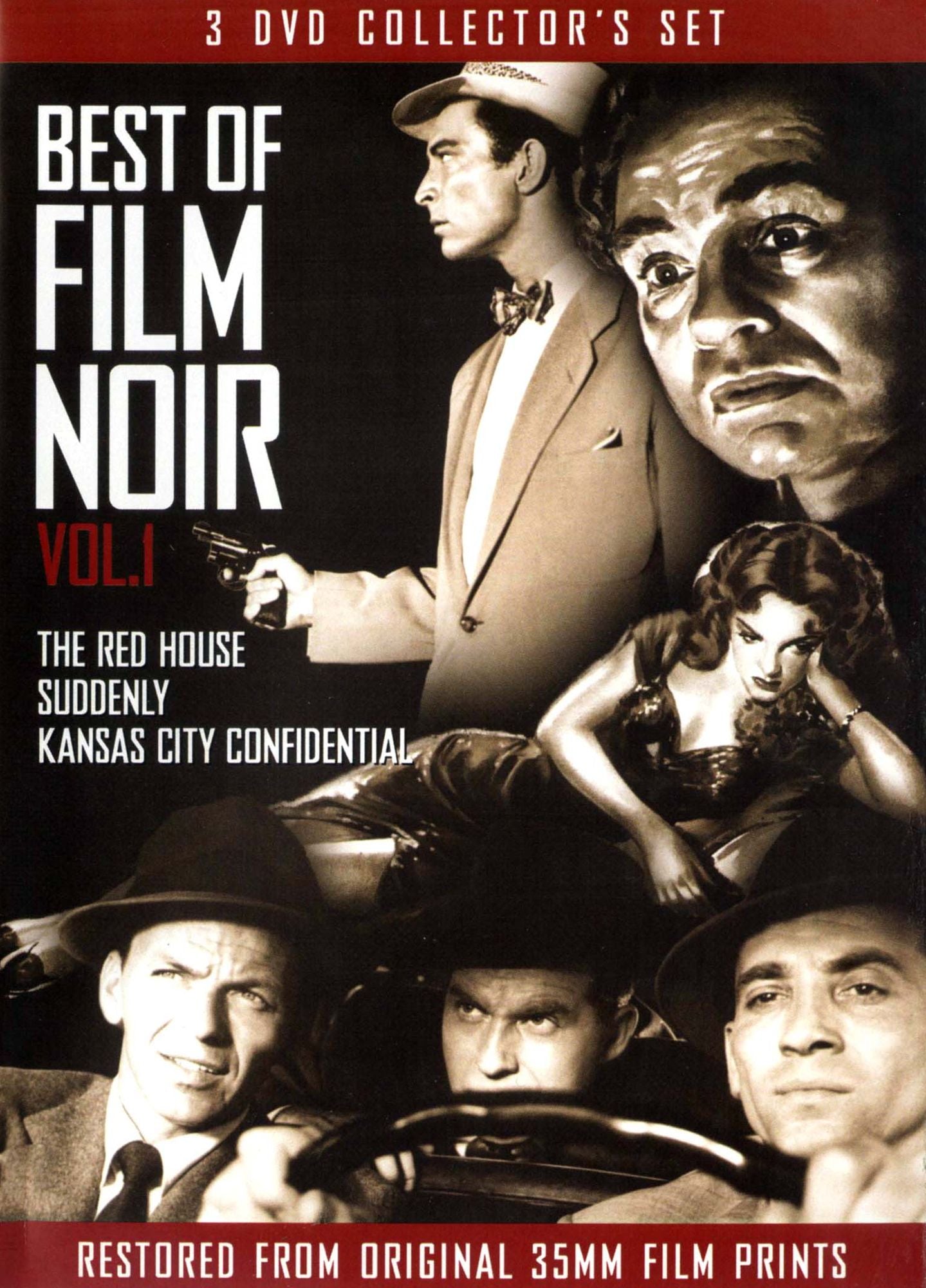 The Best of Film Noir, Vol. 1: The Red House/Suddenly/Kansas City Confidential [3 Discs]