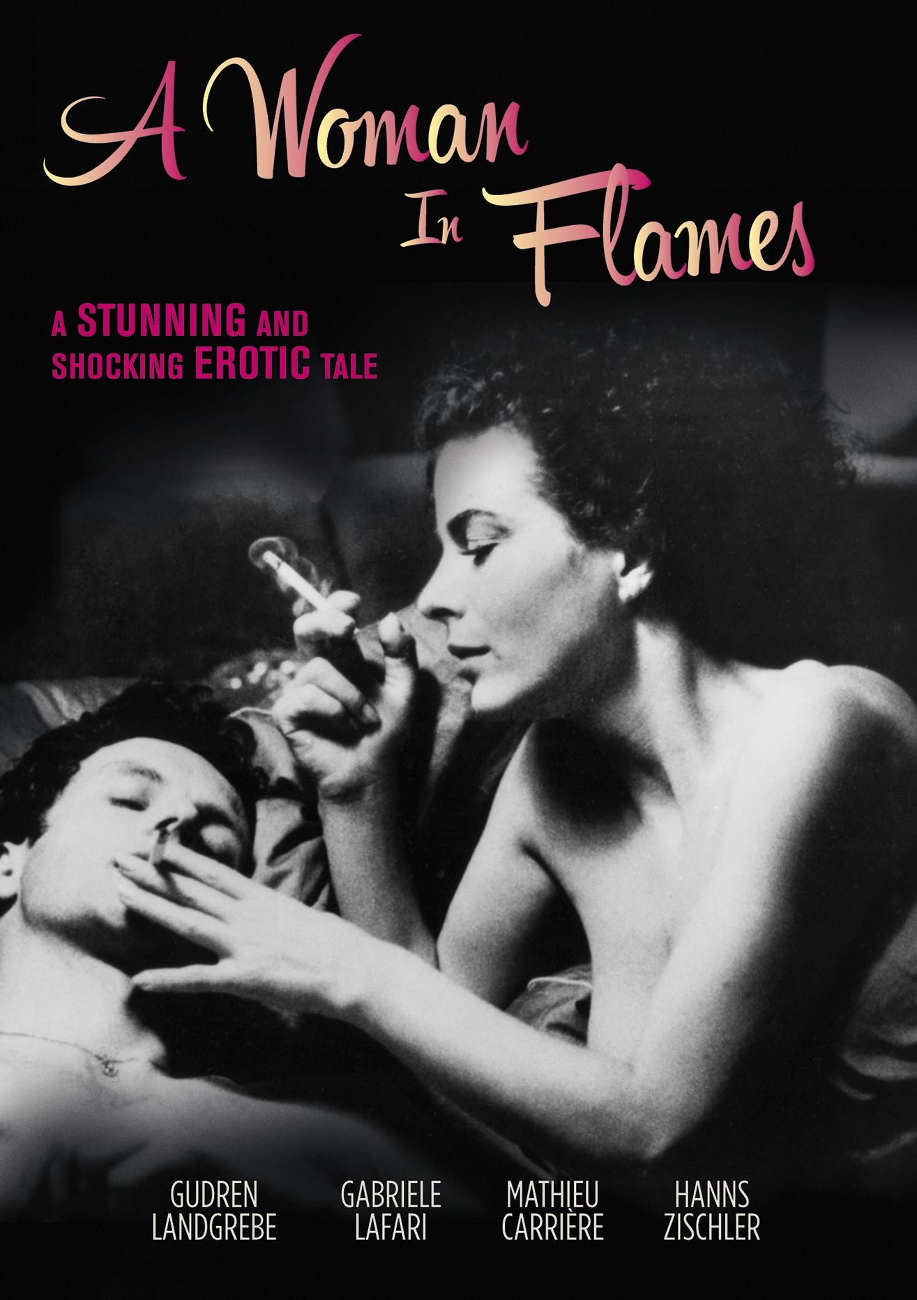WOMAN IN FLAMES: STUNNING & SHO
