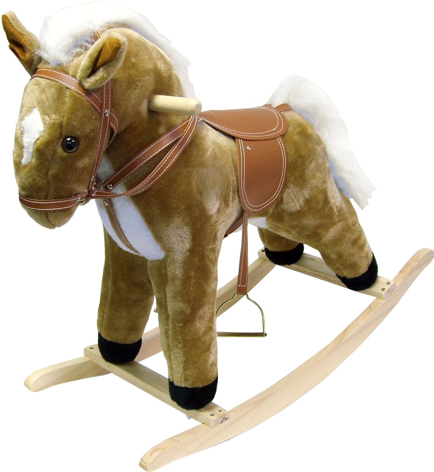 HAPPY TRAILST Plush Rocking Horse with Sound
