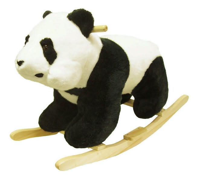 HAPPY TRAILST Panda Plush Rocking Animal