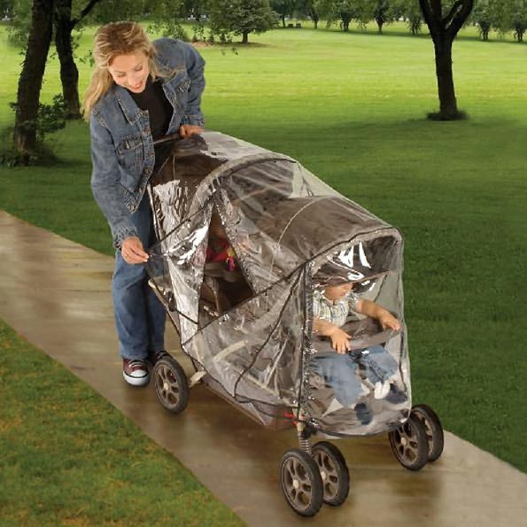 Jeep Deluxe Tandem Stroller Weather Shield