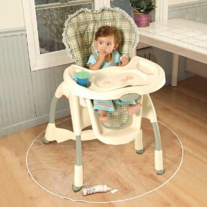 H.I.S. Juvenile Meal and Playtime High Chair Mat