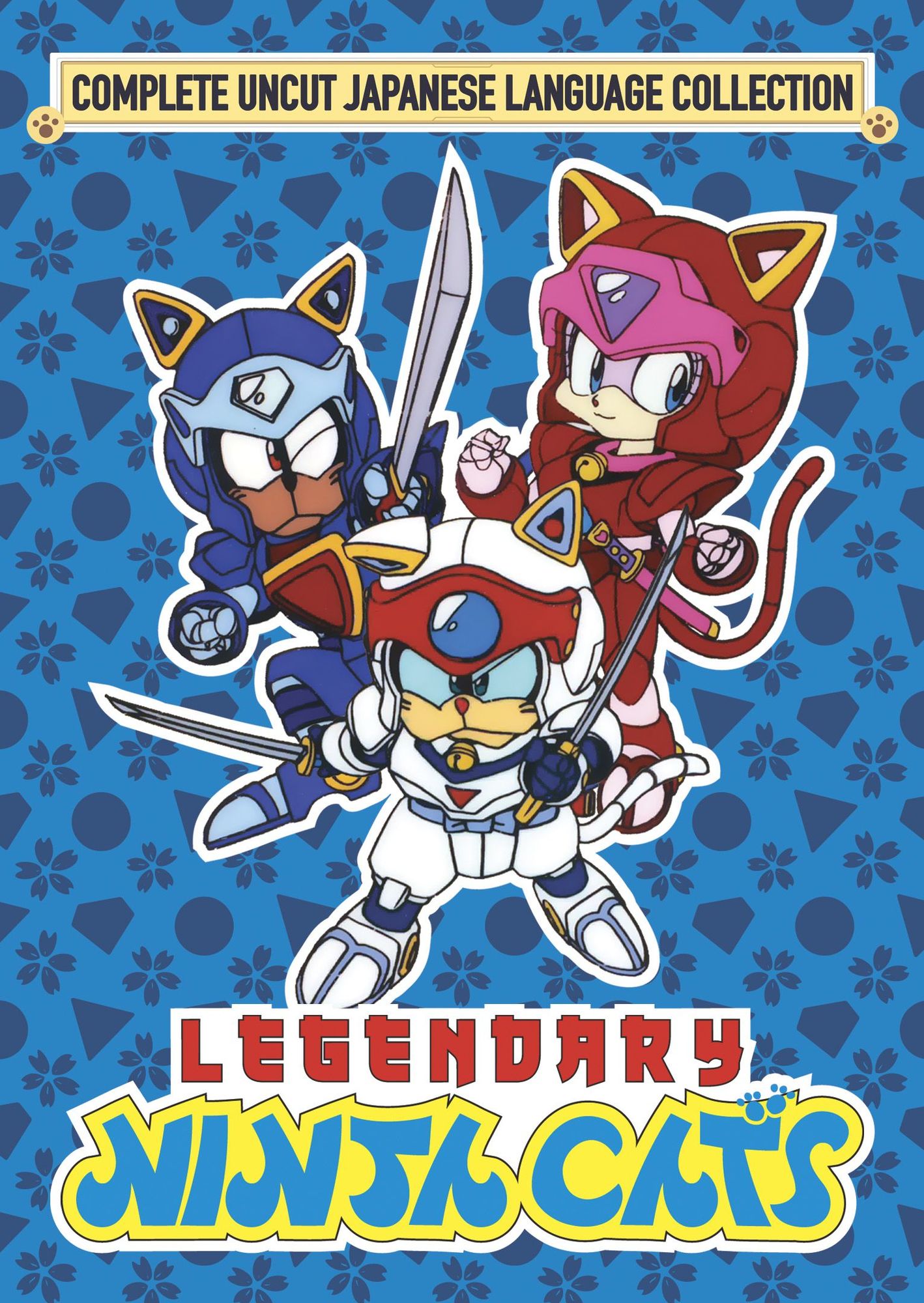 Legendary Ninja Cats: Complete Uncut Japanese Language Collection [8 Discs]