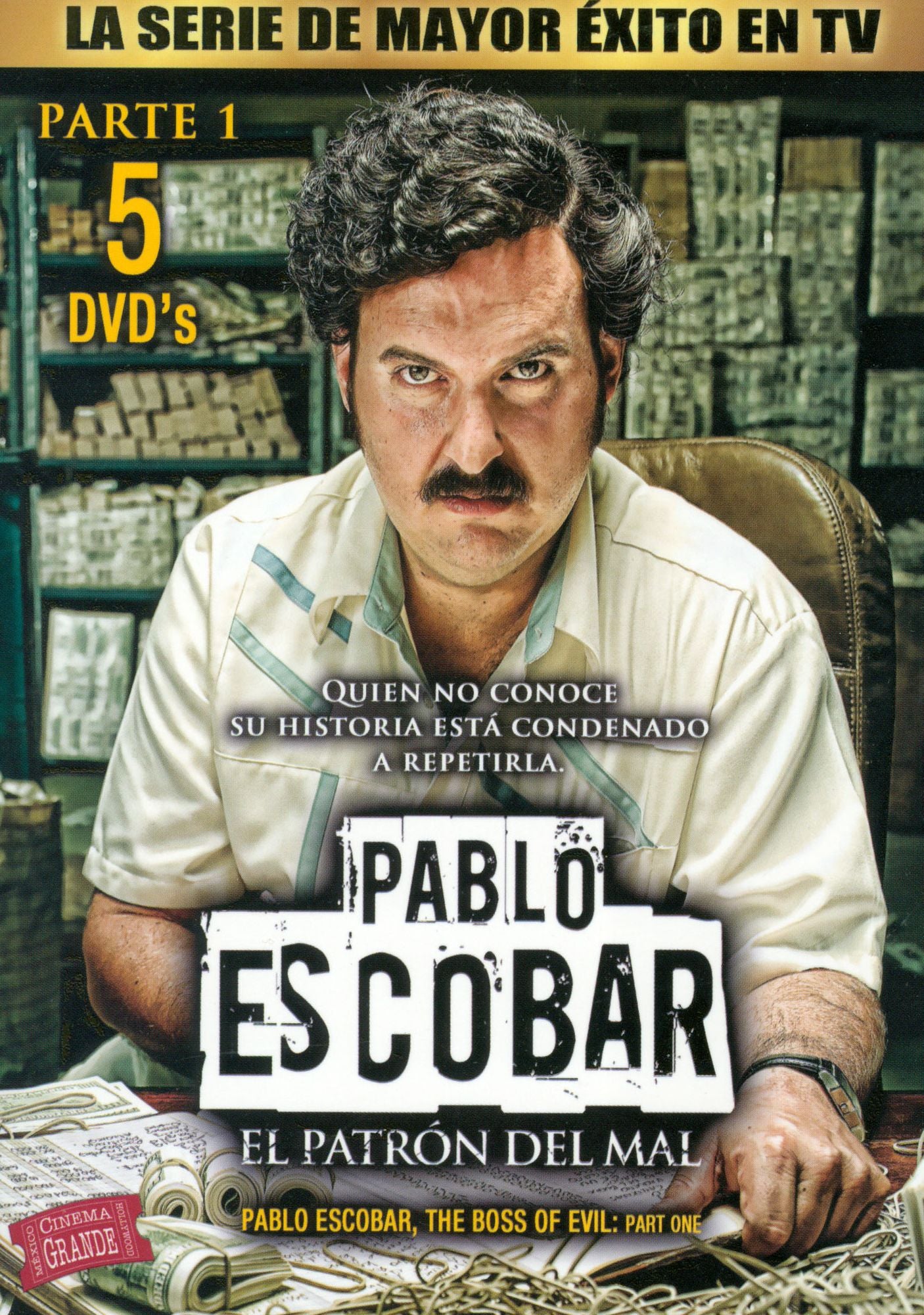 Pablo Escobar: El Patron del Mal, Parte 1 [5 Discs]