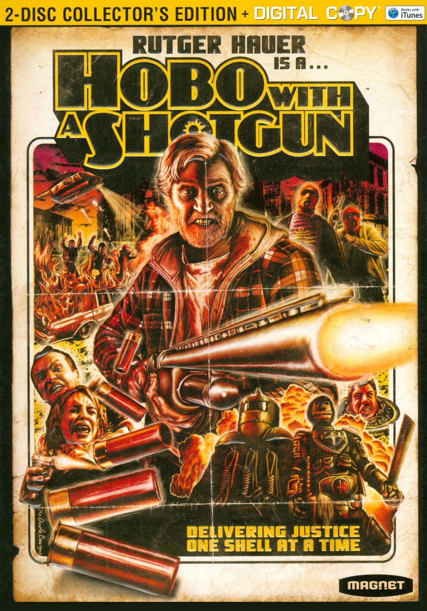 Hobo with a Shotgun [2 Discs] [Collector's Edition] [Includes Digital Copy]