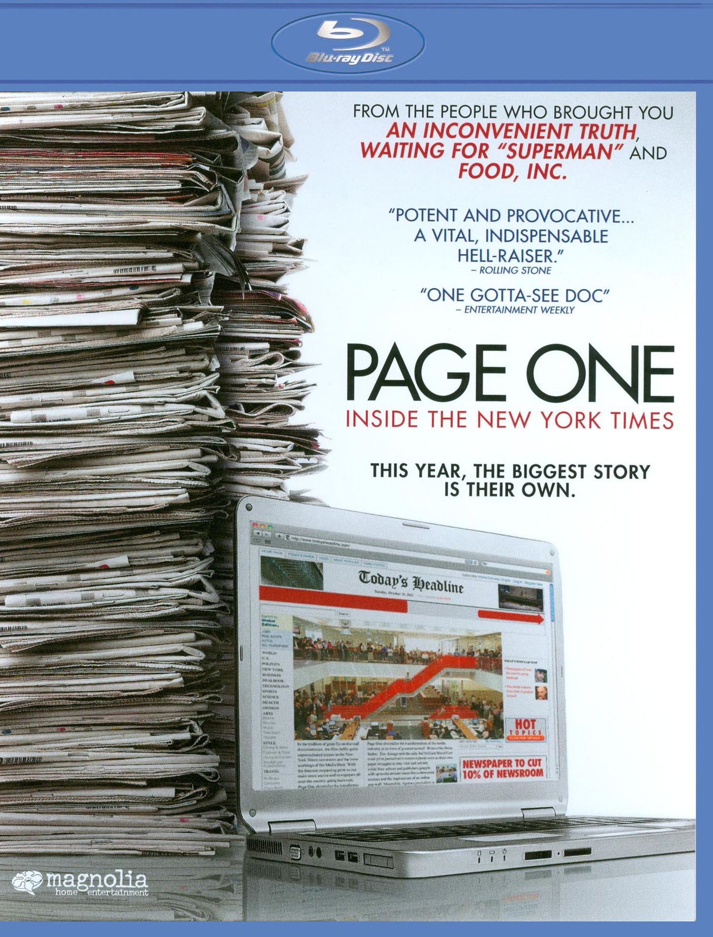 Page One: Inside the New York Times [Blu-ray]
