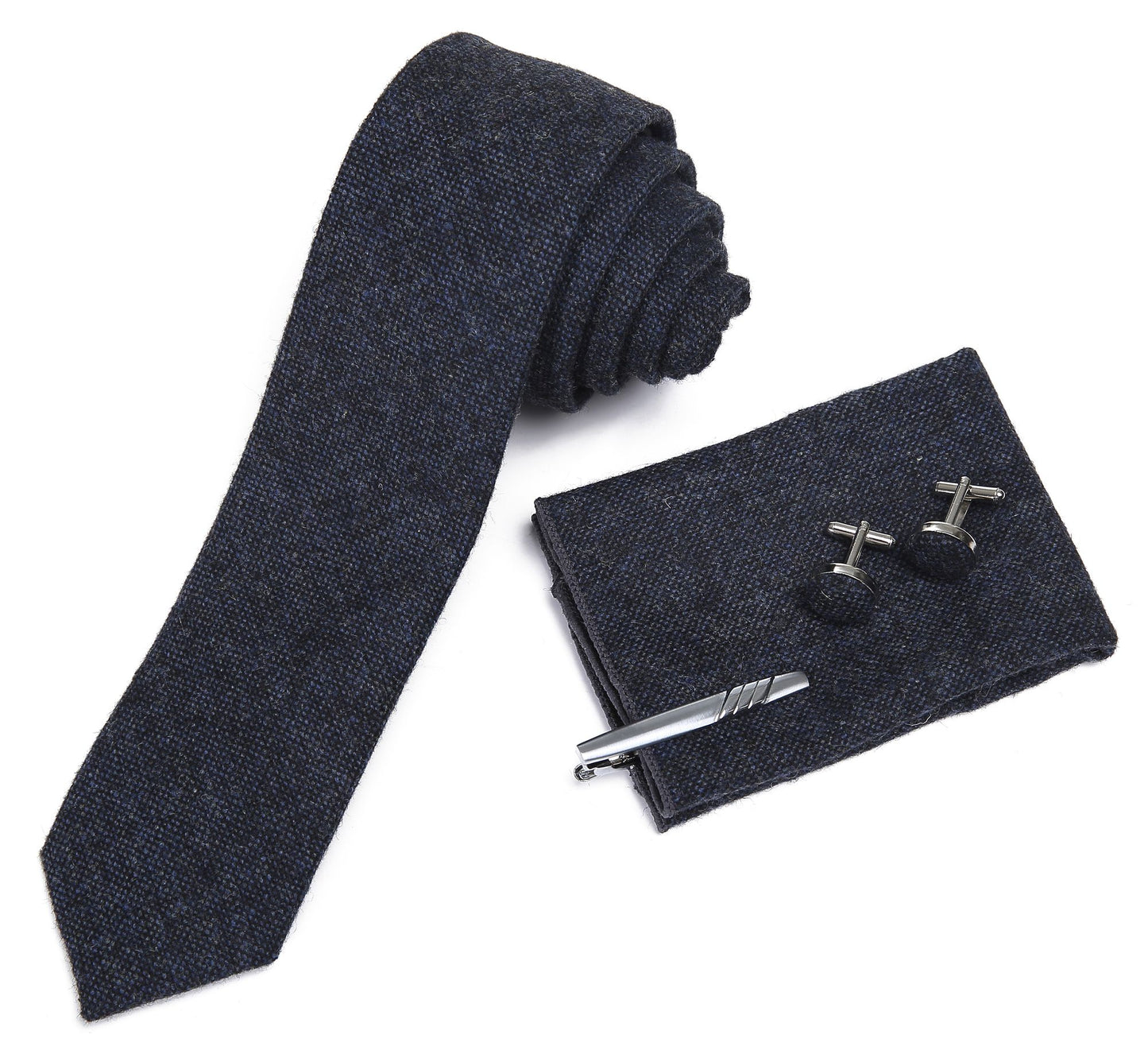 Tie/Cuff Links/Pocket Square Set