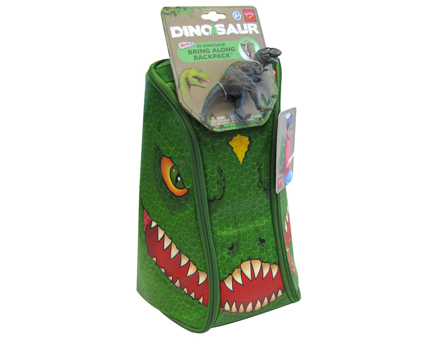 ZipBin Dinopack PlayPack Backpack