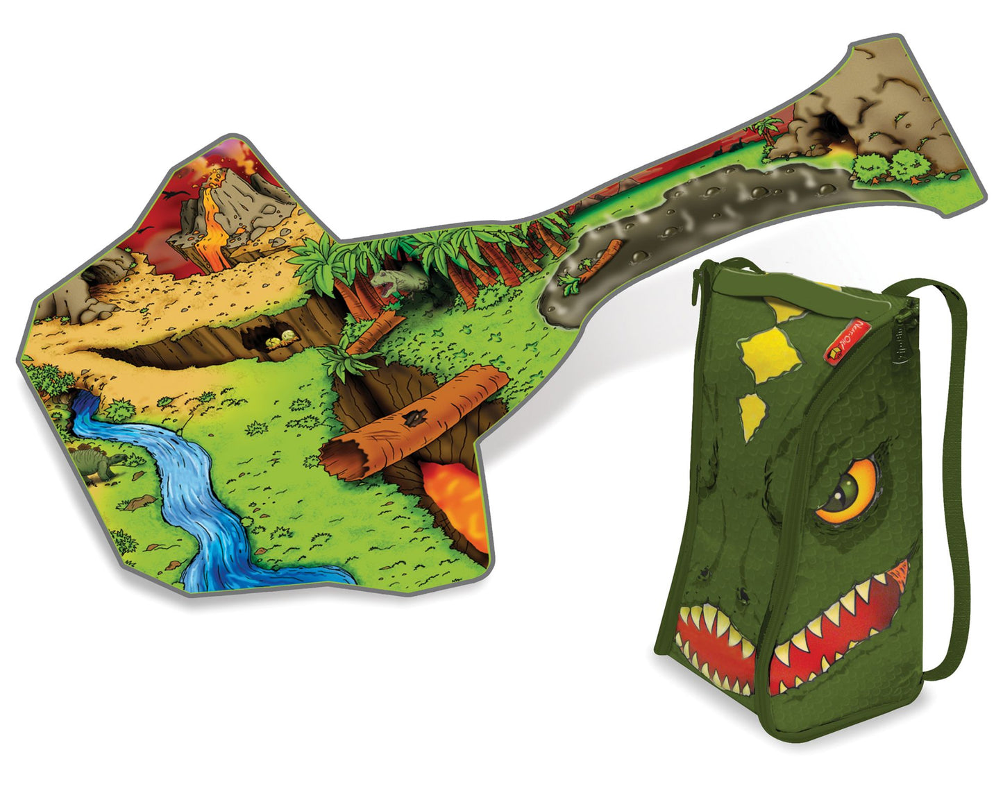 ZipBin Dinopack PlayPack Backpack