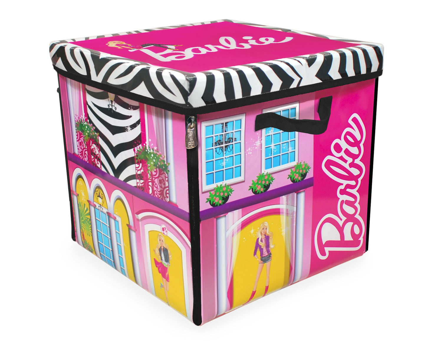 BarbieTM ZipBin(R) Dream House Toybox/Playmat w/3D Fashion Runway