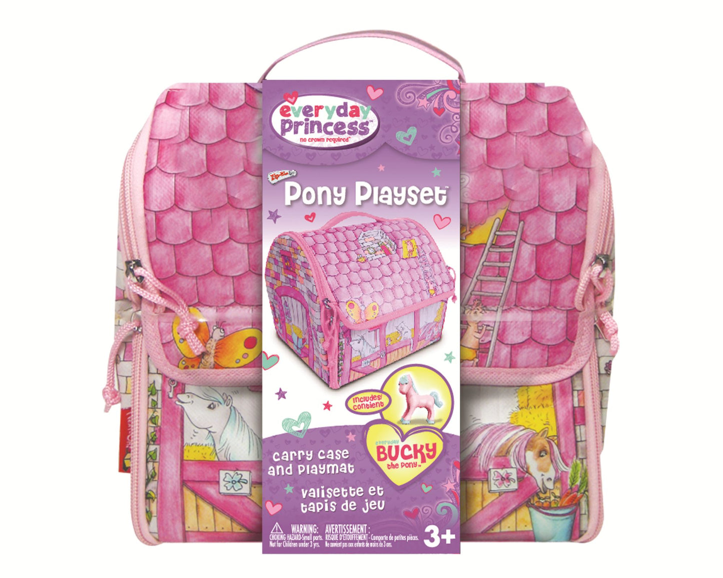 Neat-Oh!¿ ZipBin¿ Everyday Princess? 40 Pony Playset w/ 1 pony