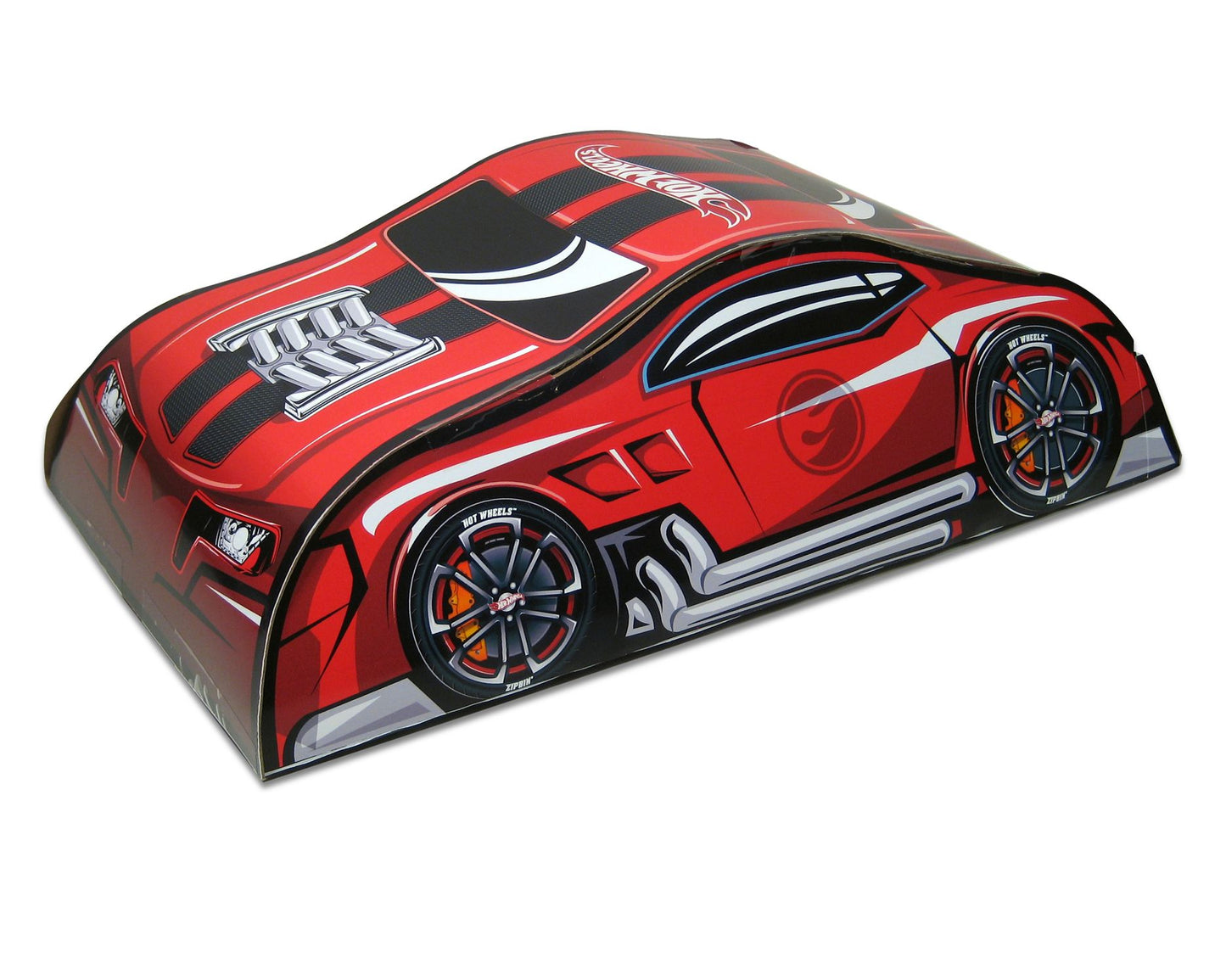 Neat-Oh!¿ Hot Wheels? ZipBin¿ 45 Car Crash Red Racer Backpack w/ Car