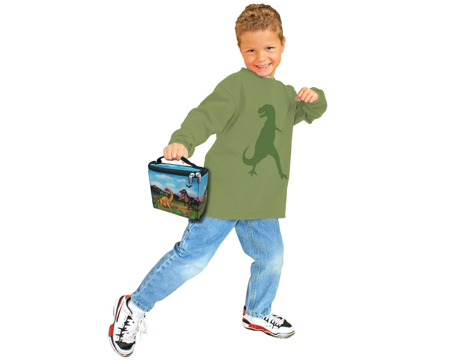 Neat-Oh!¿ ZipBin¿ 20 Dinosaur Tote w/2 dinosaurs