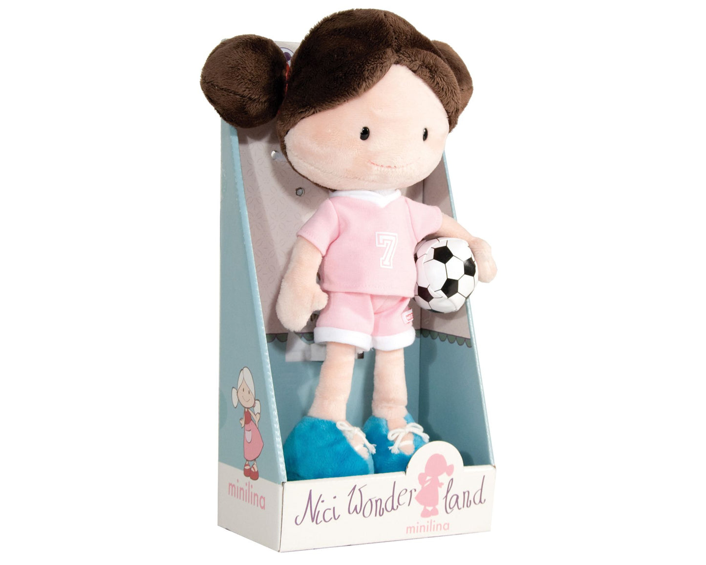 Nici® Wonderland Doll: Minisophie the Soccer Player