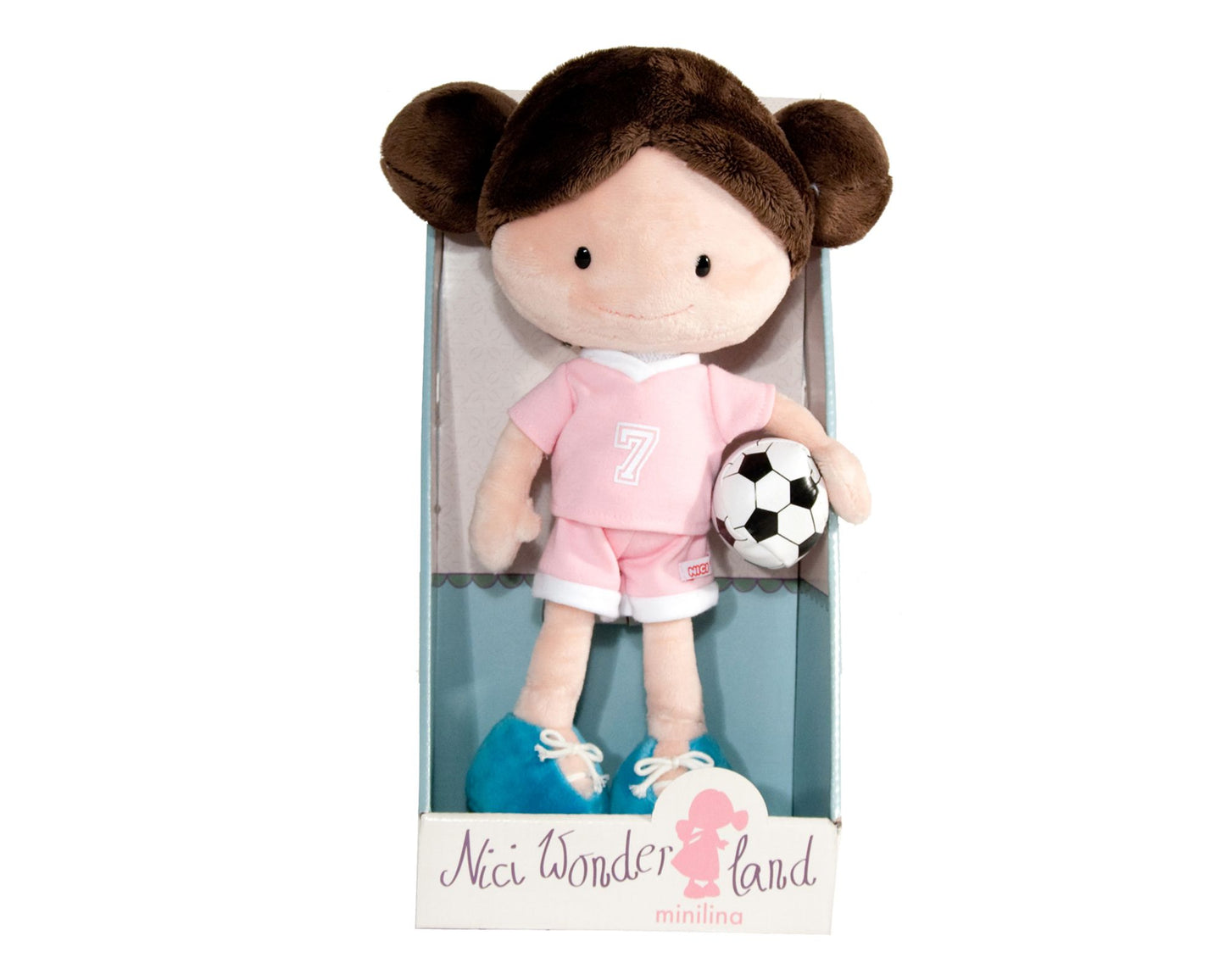 Nici® Wonderland Doll: Minisophie the Soccer Player