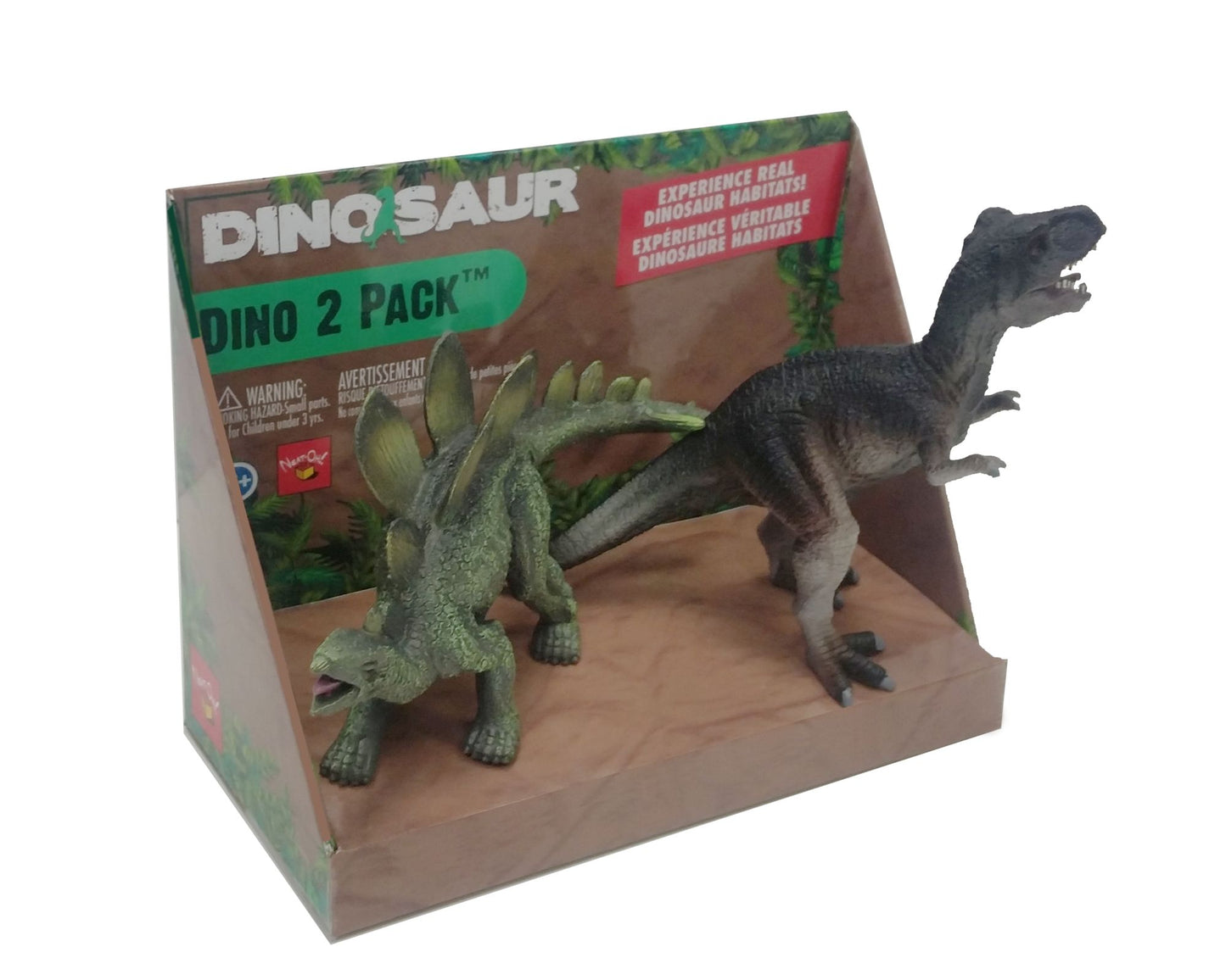 Neat-Oh! Dino Duel? T-Rex & Stegosaurus