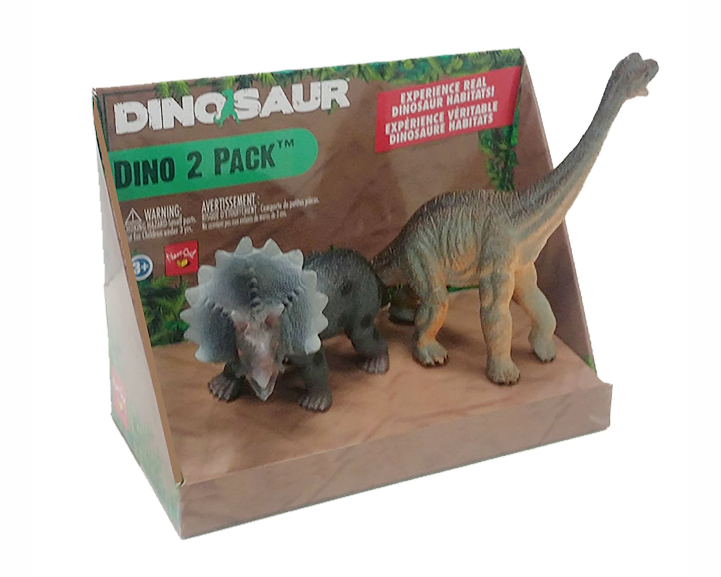 Neat-Oh! Dino Duel? Triceratops & Brachiosaurus