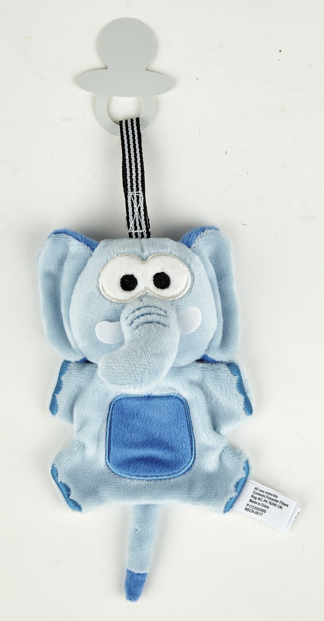 B&N Exclusive JADORE ELEPHANT PACIFIER HOLDER