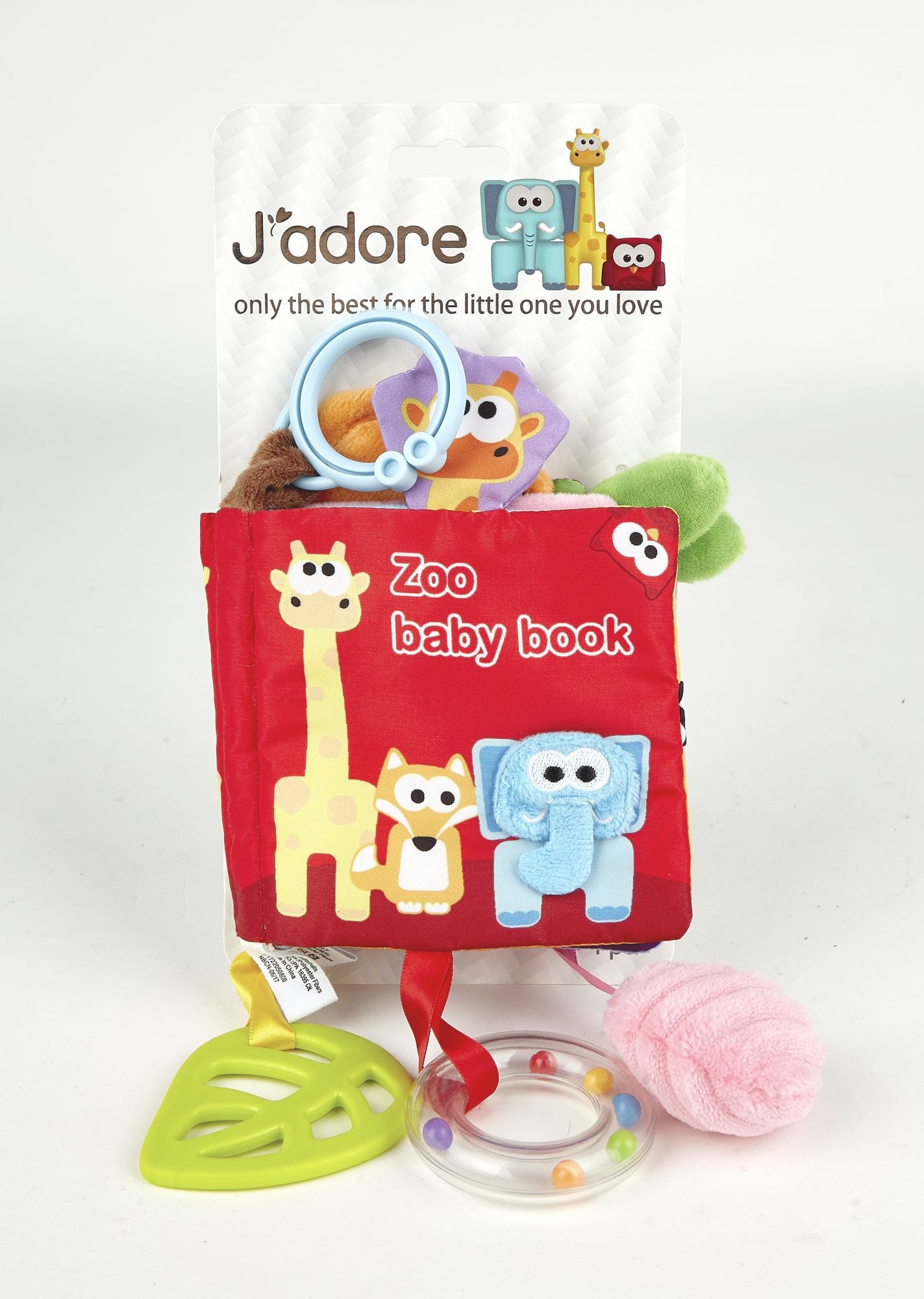 B&N Exclusive JADORE ZOO ANIMALS SOFT BOOK