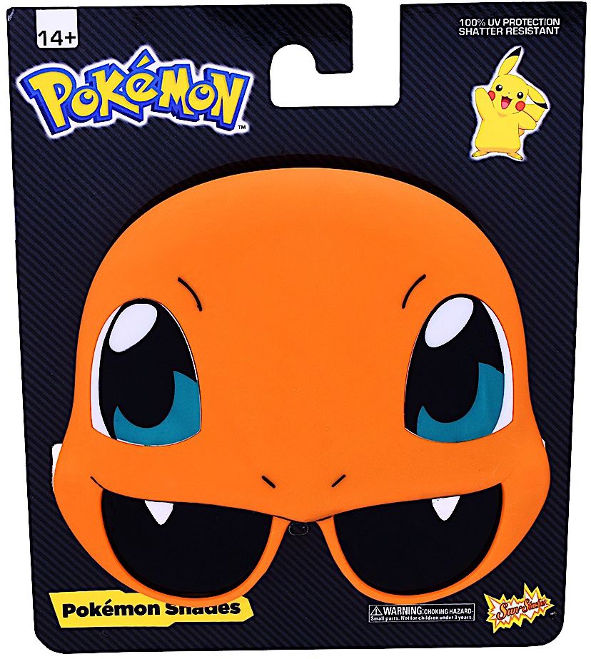 Officially Licensed Pokemon Charmander Sun-Staches