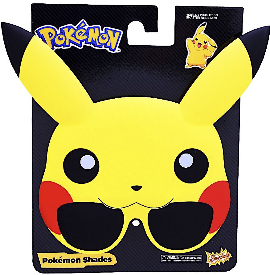Officially Licensed Pokemon Pikachu Sun-Staches