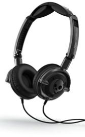 Skullcandy Lowrider Headphones with Mic - Gun Metal/Black
