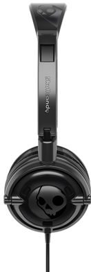 Skullcandy Lowrider Headphones with Mic - Gun Metal/Black