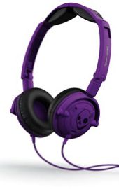 Skullcandy Lowrider Headphones with Mic - Athletic Purple