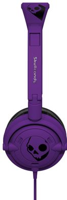 Skullcandy Lowrider Headphones with Mic - Athletic Purple