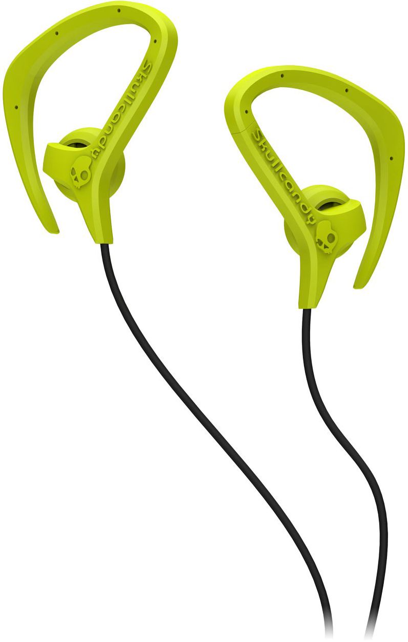 Skullcandy Chops Earbuds - Hot Lime/Black