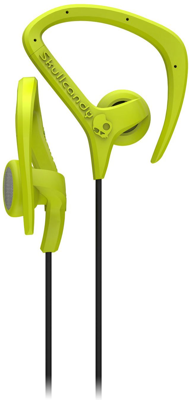 Skullcandy Chops Earbuds - Hot Lime/Black