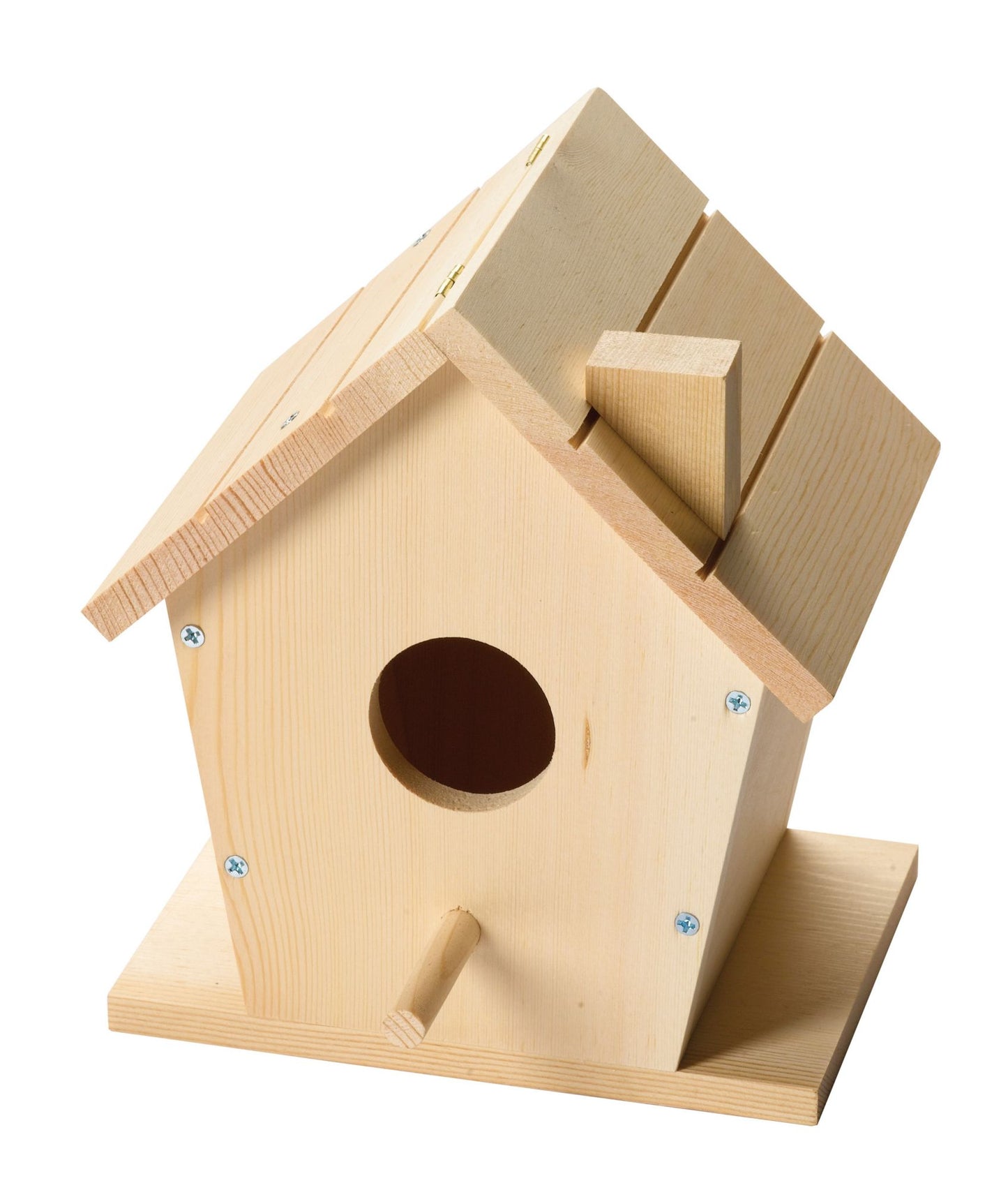 Red Tool Box DIY Wood Birdhouse Building Kit