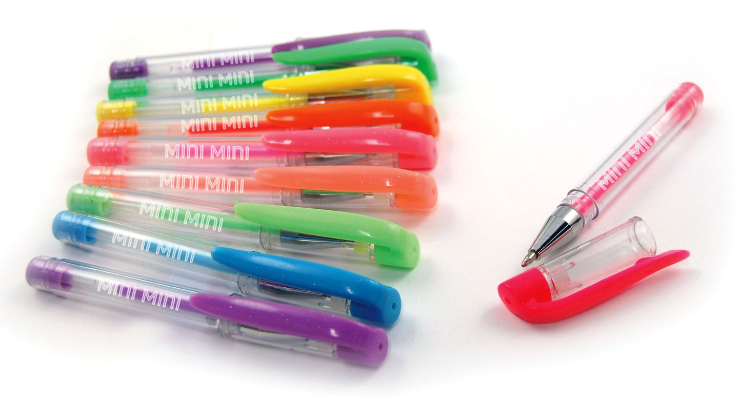 Mini Mini Gel Pens, Set of 10