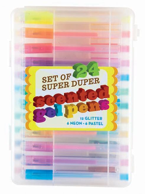 Set of 24 Super Duper Scented Gel Pens